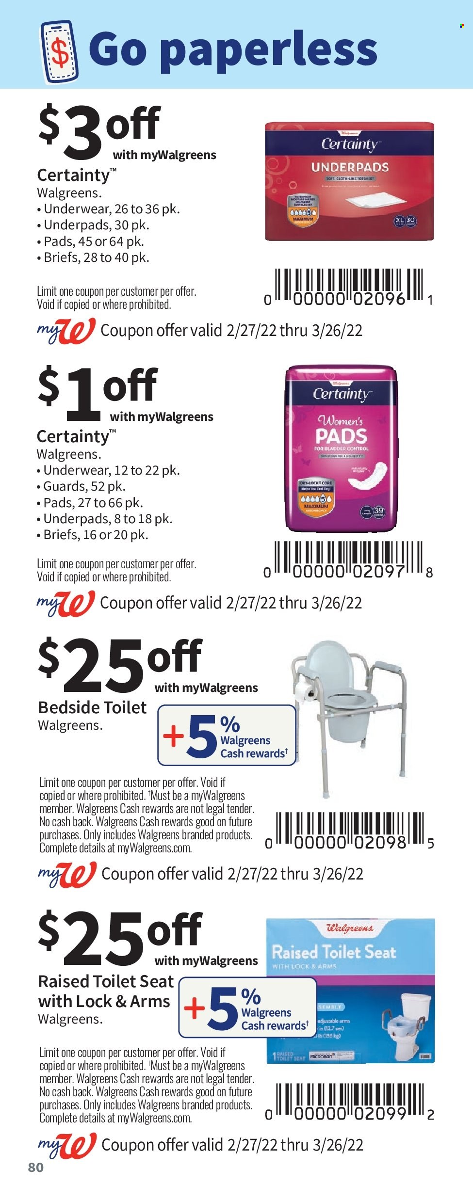 Walgreens ad - 02/27/2022 - 03/26/2022. Page 80