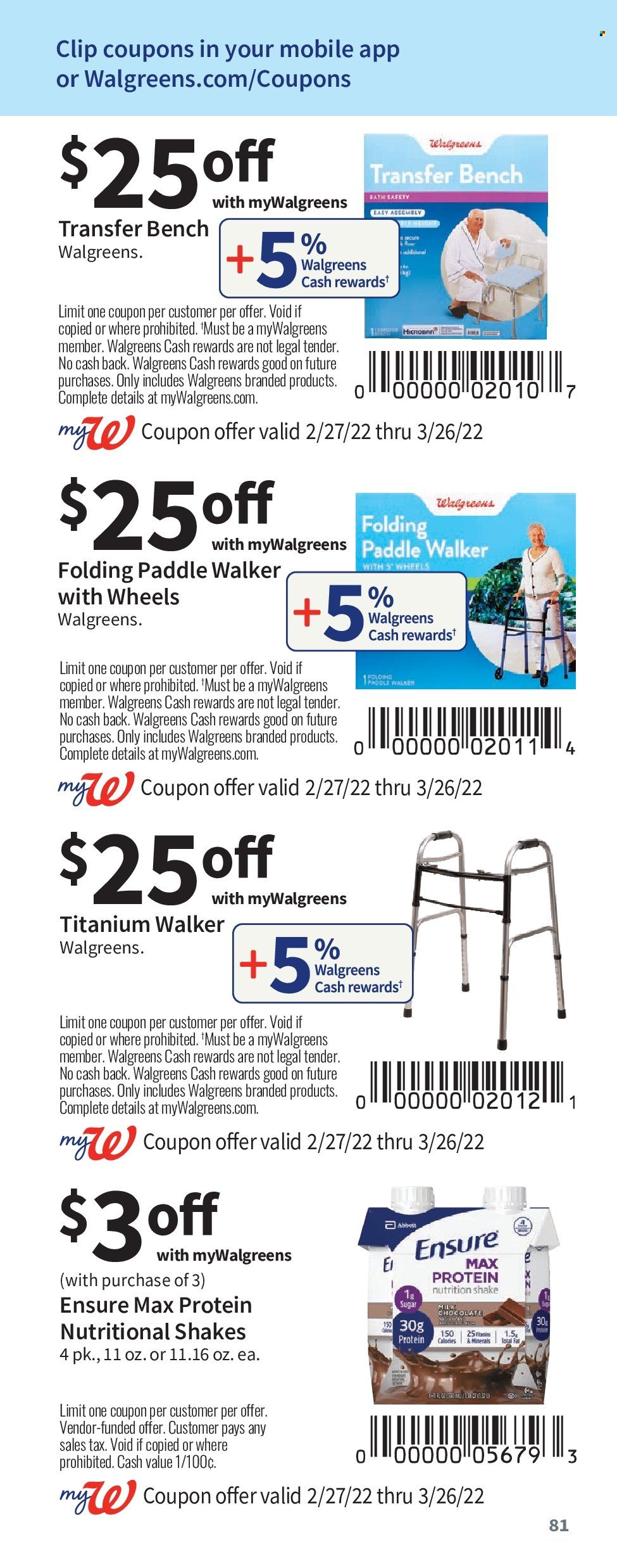 Walgreens ad - 02/27/2022 - 03/26/2022. Page 81
