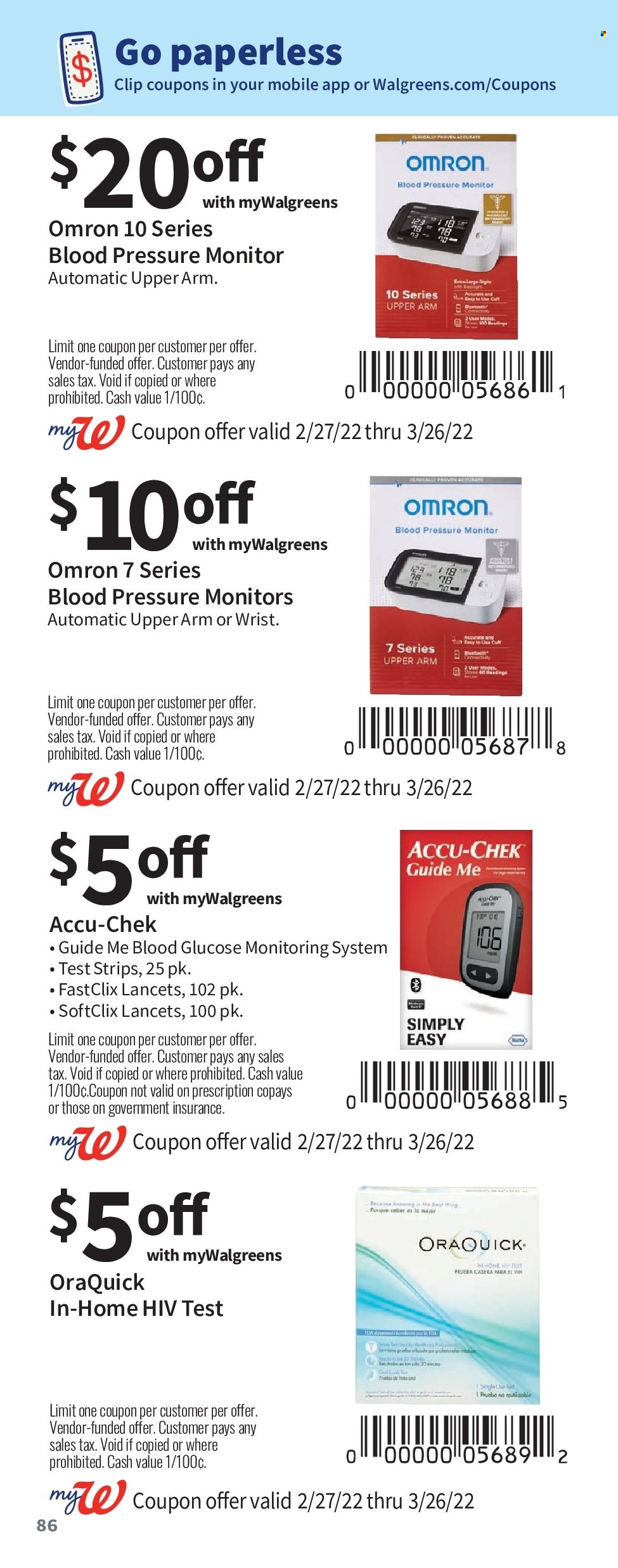 Walgreens ad - 02/27/2022 - 03/26/2022. Page 86