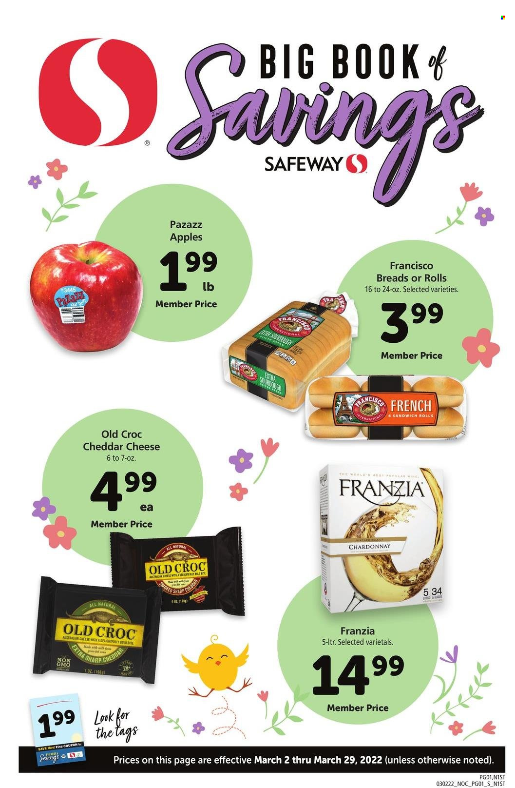 Safeway ad - 03/02/2022 - 03/29/2022. Page 1
