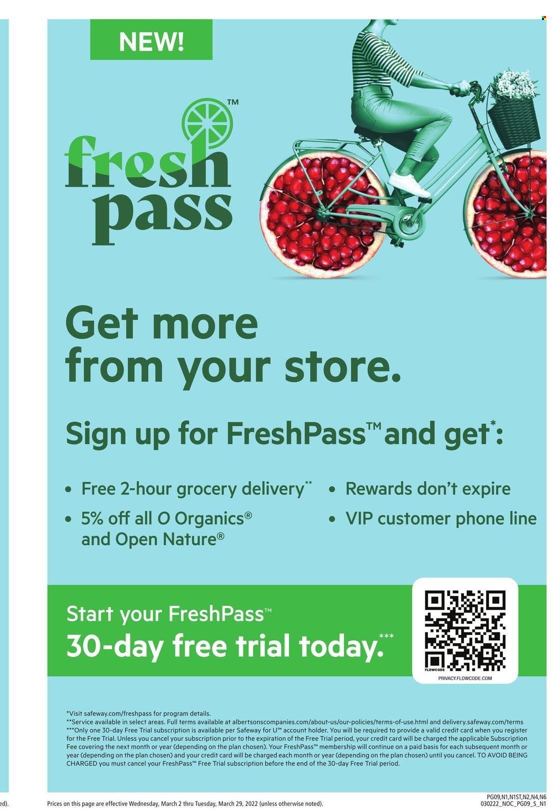 Safeway ad - 03/02/2022 - 03/29/2022. Page 9