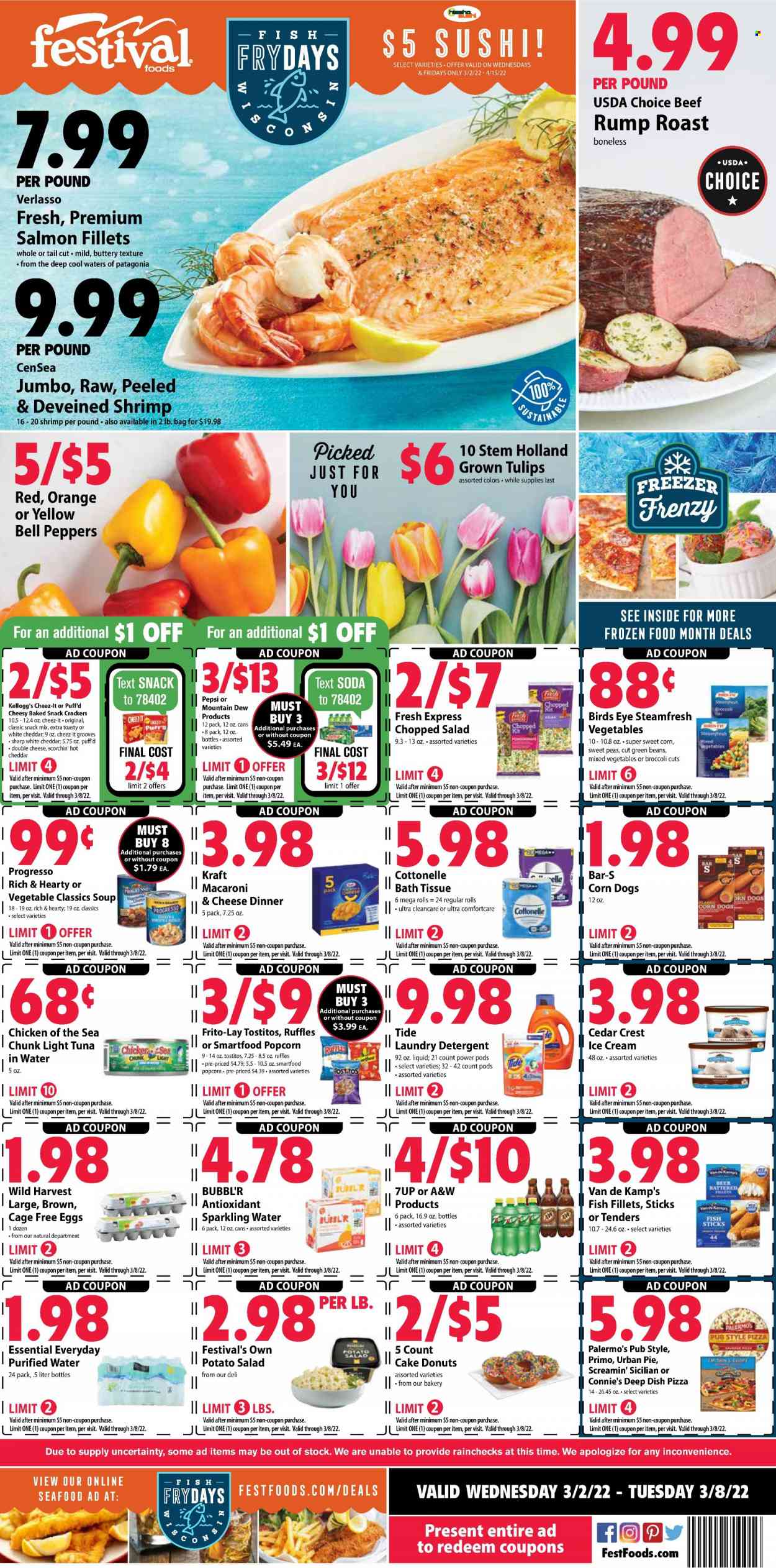 Festival Foods ad - 03/02/2022 - 03/08/2022. Page 1