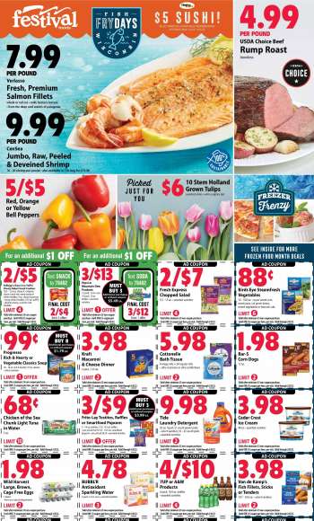 Festival Foods Flyer - 03/02/2022 - 03/08/2022.