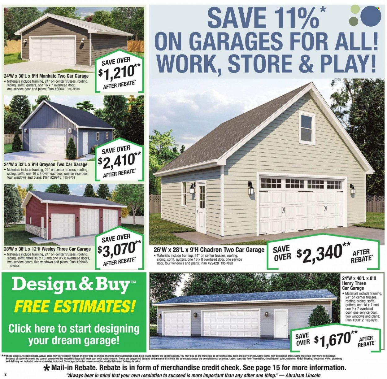Menards ad - 03/03/2022 - 03/12/2022. Page 2