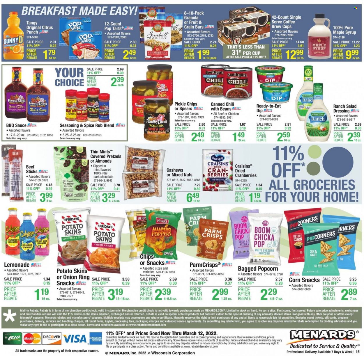 Menards ad - 03/03/2022 - 03/12/2022. Page 21
