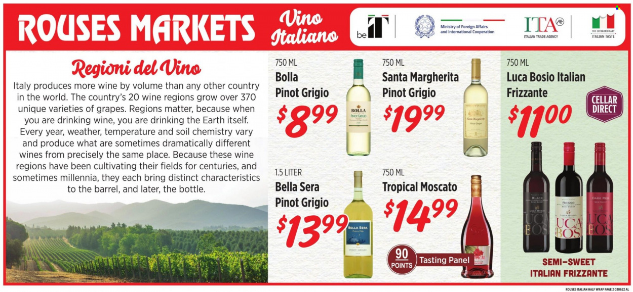 Rouses Markets ad - 03/02/2022 - 03/30/2022. Page 2