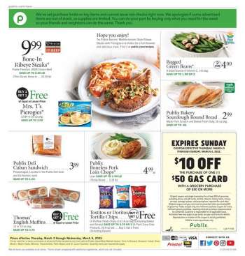 Publix Flyer - 03/03/2022 - 03/09/2022.