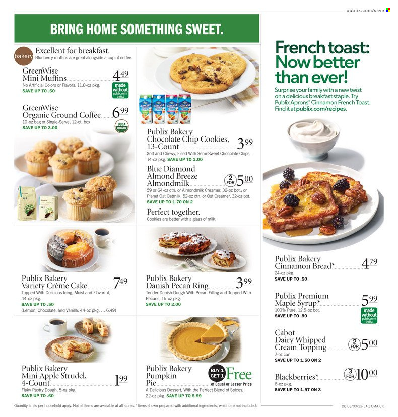 Publix ad - 03/03/2022 - 03/09/2022. Page 9