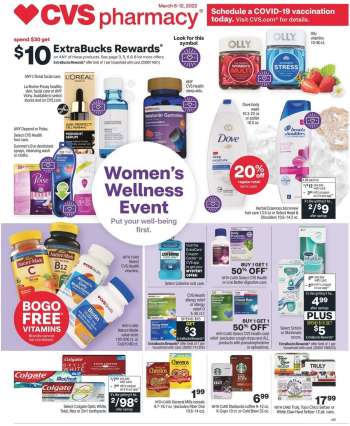 CVS Pharmacy Flyer - 03/06/2022 - 03/12/2022.