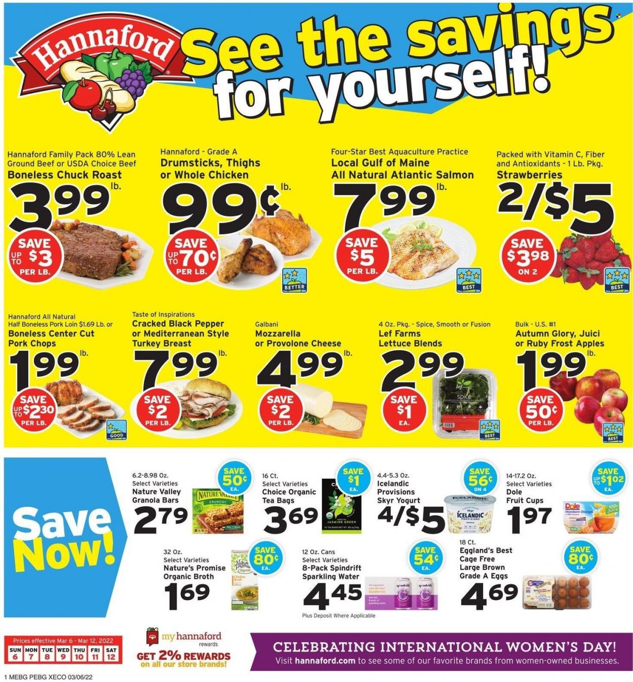 Hannaford ad - 03/06/2022 - 03/12/2022. Page 1
