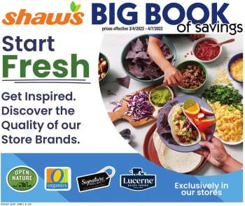 Shaw’s Flyer - 03/04/2022 - 04/07/2022.