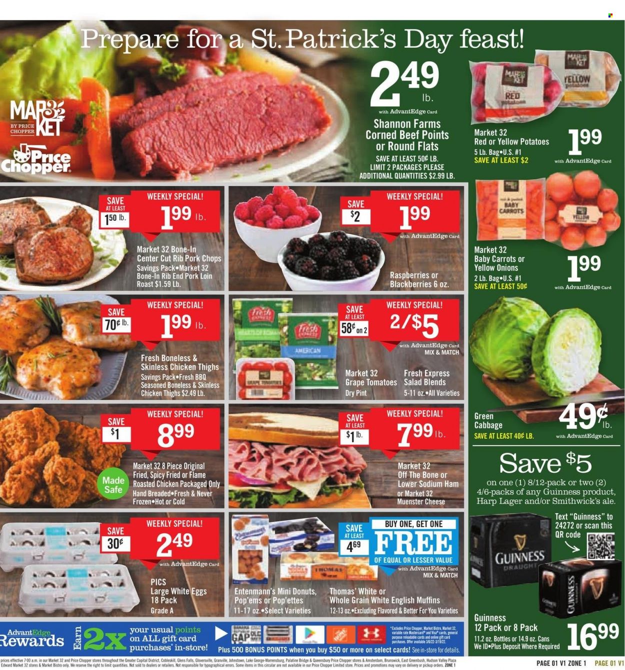 Price Chopper ad - 03/06/2022 - 03/12/2022. Page 1