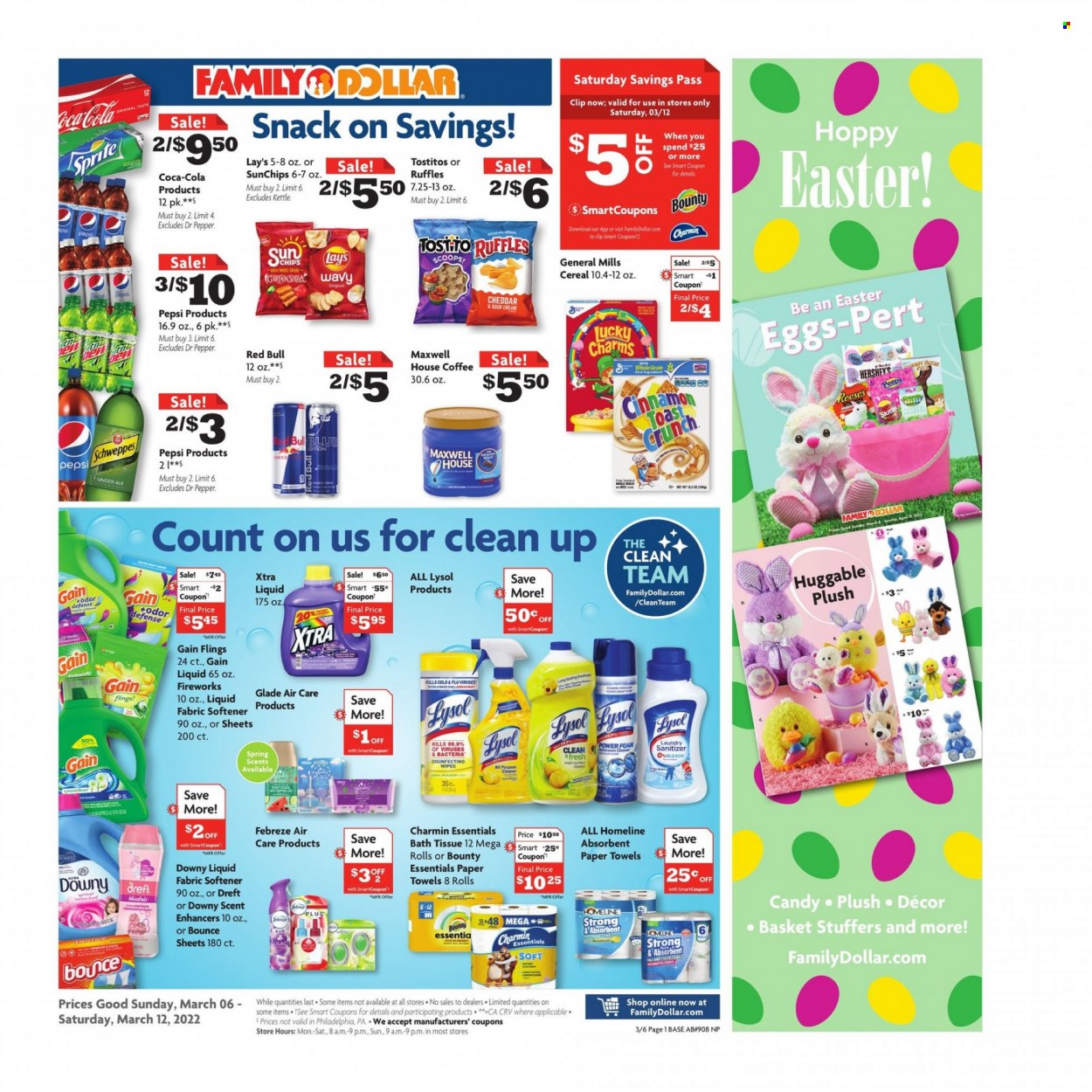 Family Dollar ad - 03/06/2022 - 03/12/2022. Page 1