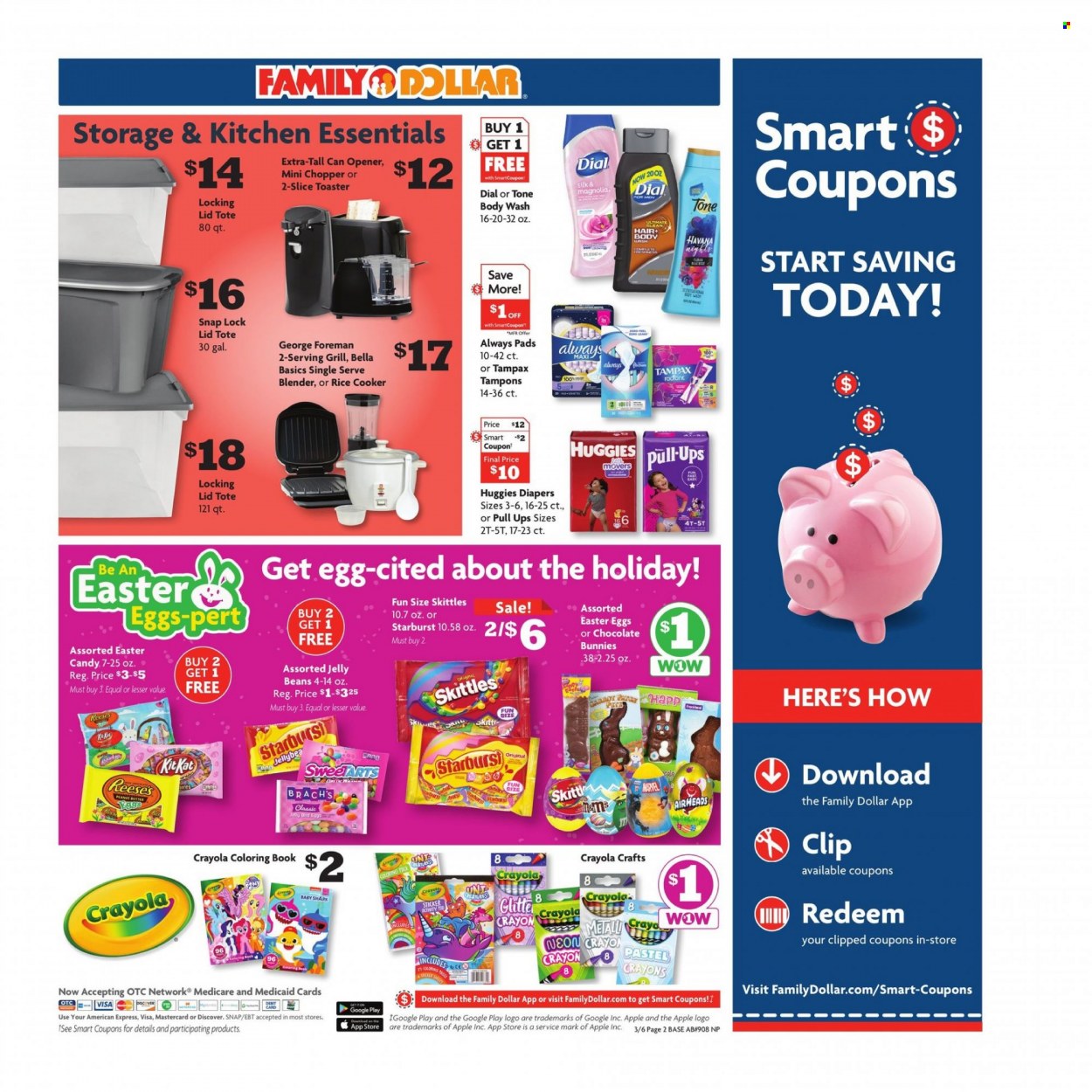 Family Dollar ad - 03/06/2022 - 03/12/2022. Page 6