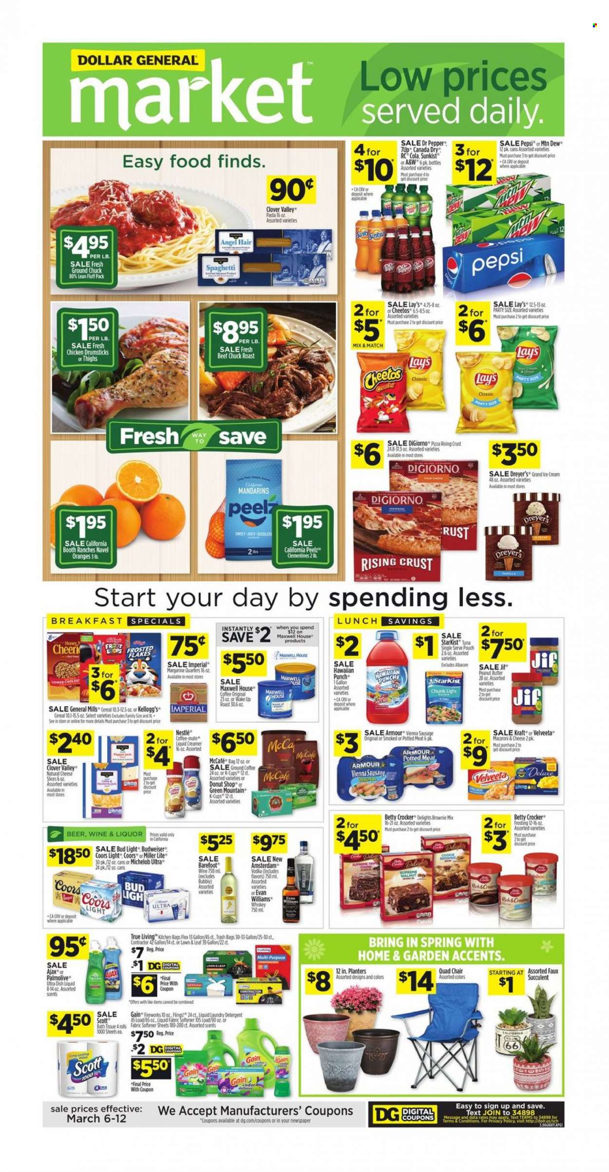 Dollar General ad - 03/06/2022 - 03/12/2022. Page 1
