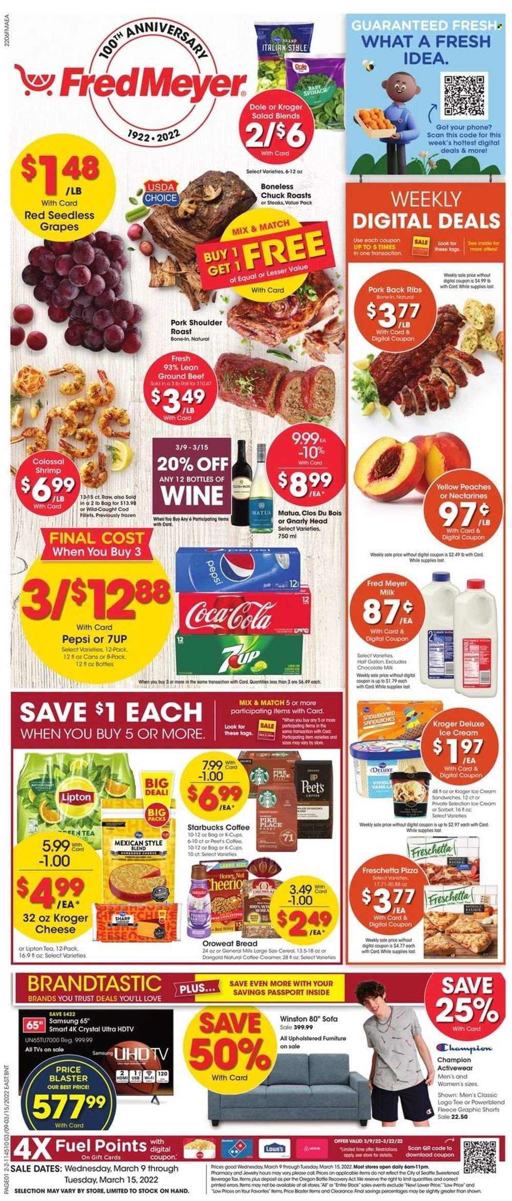 Fred Meyer ad - 03/09/2022 - 03/15/2022. Page 1