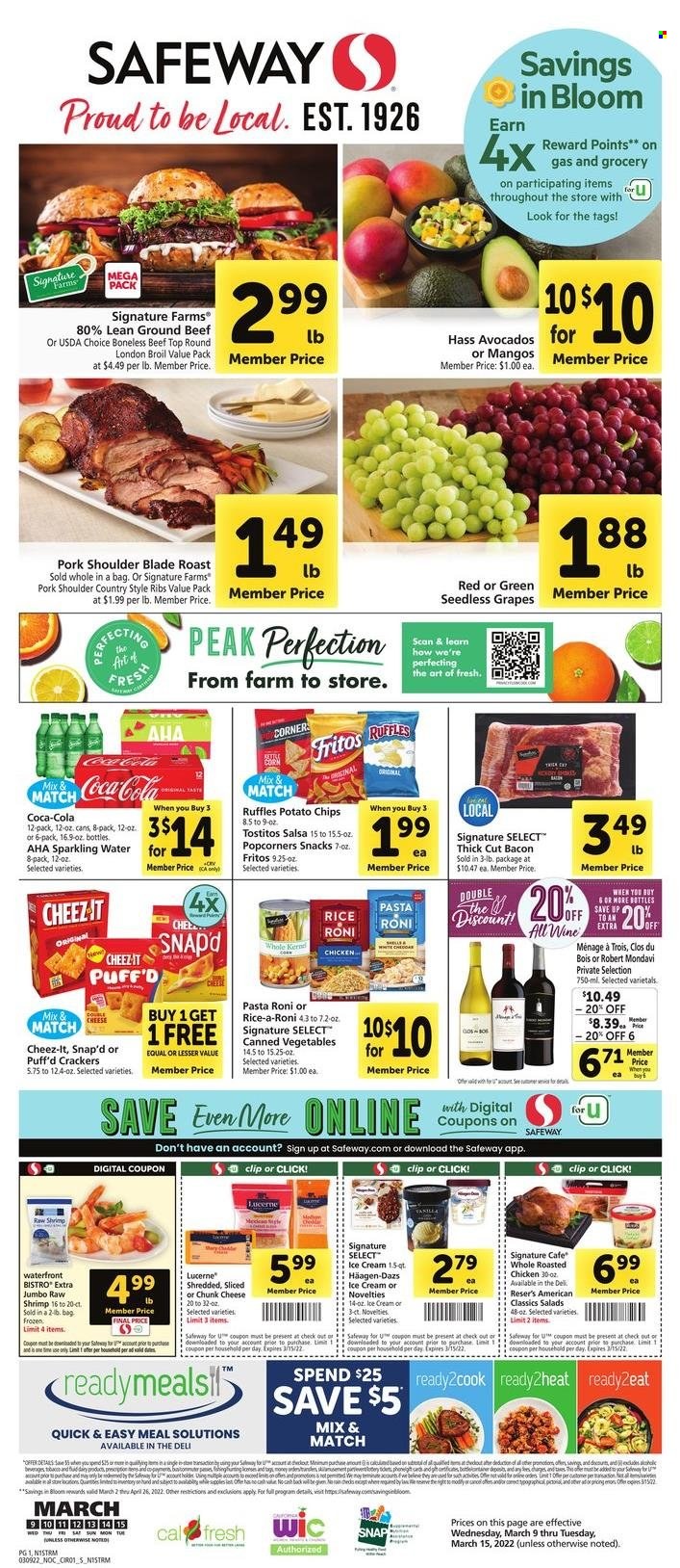 Safeway ad - 03/09/2022 - 03/15/2022. Page 1