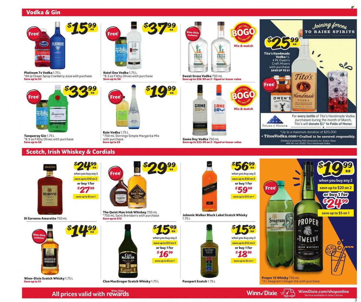 Winn Dixie ad - 02/28/2022 - 03/27/2022. Page 3