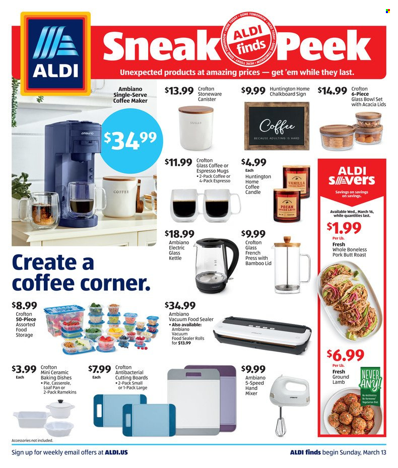 ALDI ad - 03/13/2022 - 03/19/2022. Page 1