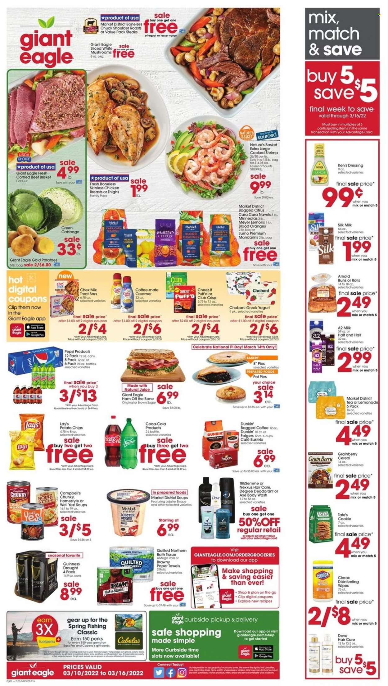 Giant Eagle ad - 03/10/2022 - 03/16/2022. Page 1