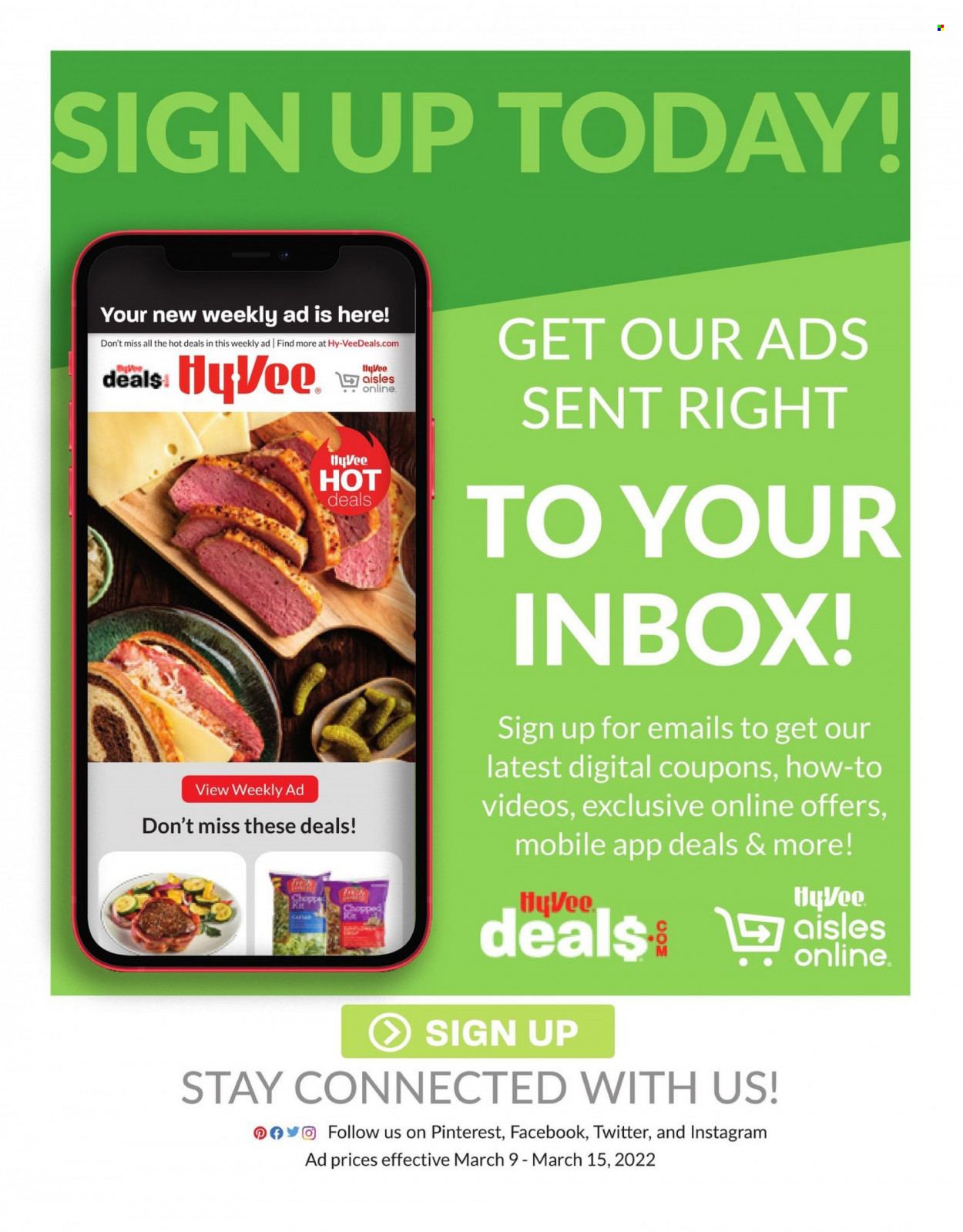 Hy-Vee ad - 03/09/2022 - 03/15/2022. Page 38