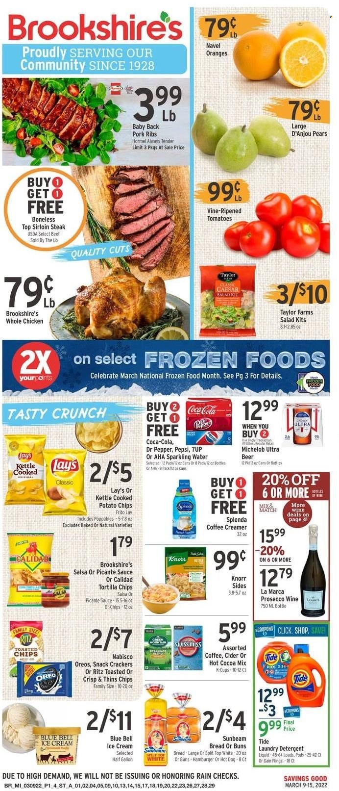 Brookshires ad - 03/09/2022 - 03/15/2022. Page 1