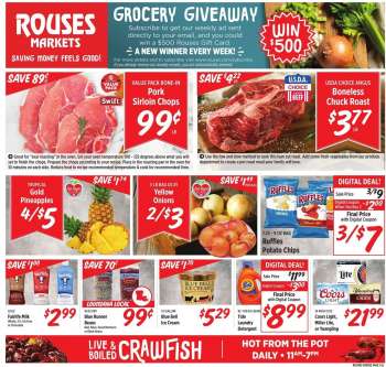 Rouses Markets Flyer - 03/09/2022 - 03/16/2022.