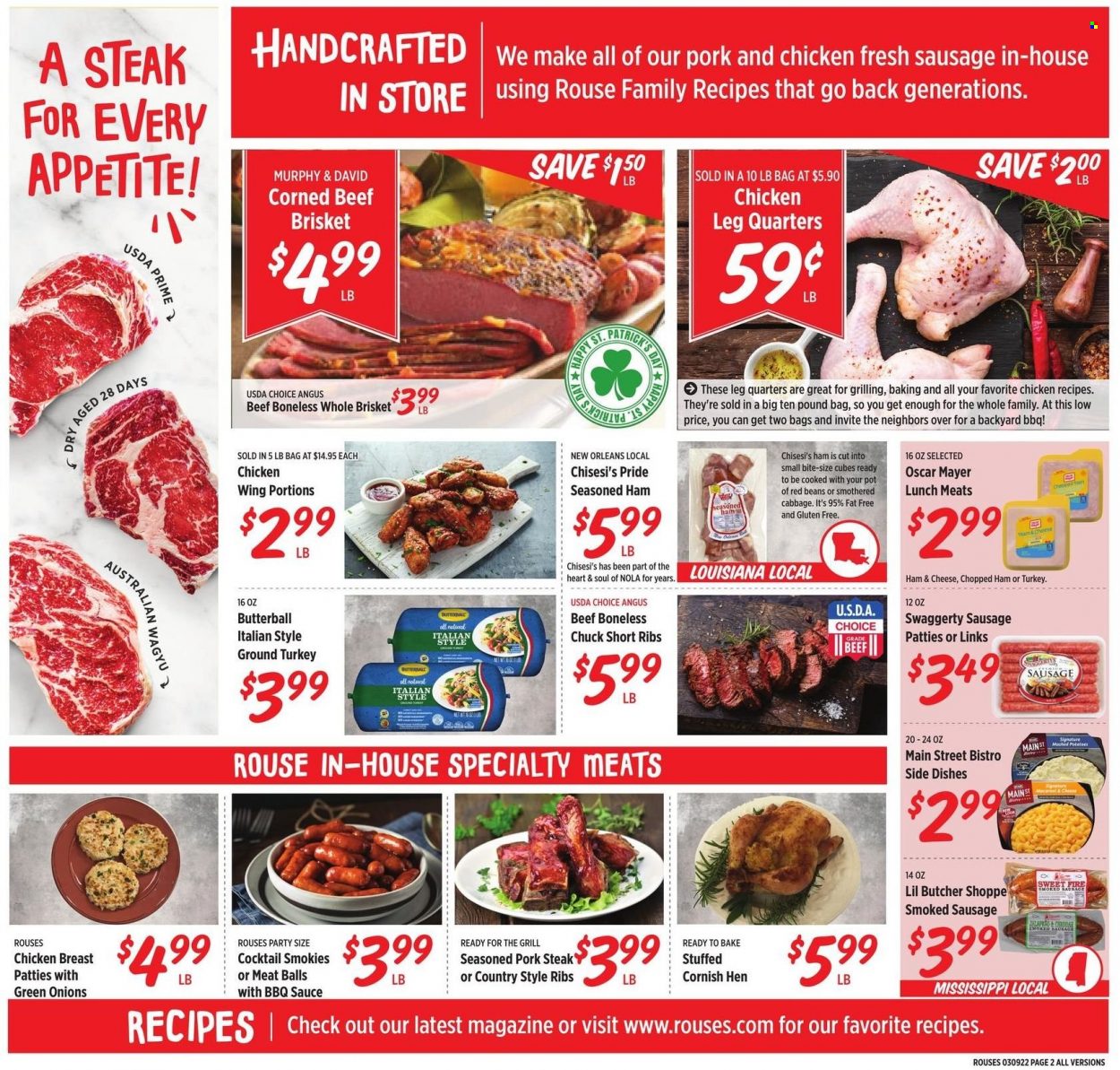 Rouses Markets ad - 03/09/2022 - 03/16/2022. Page 2