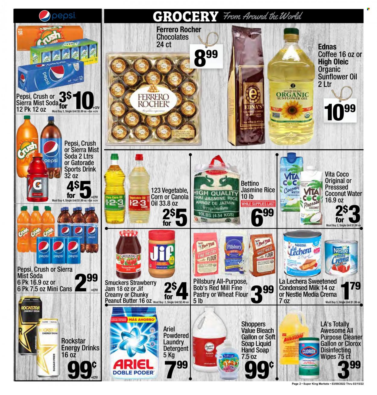 Super King Markets ad - 03/09/2022 - 03/15/2022. Page 2