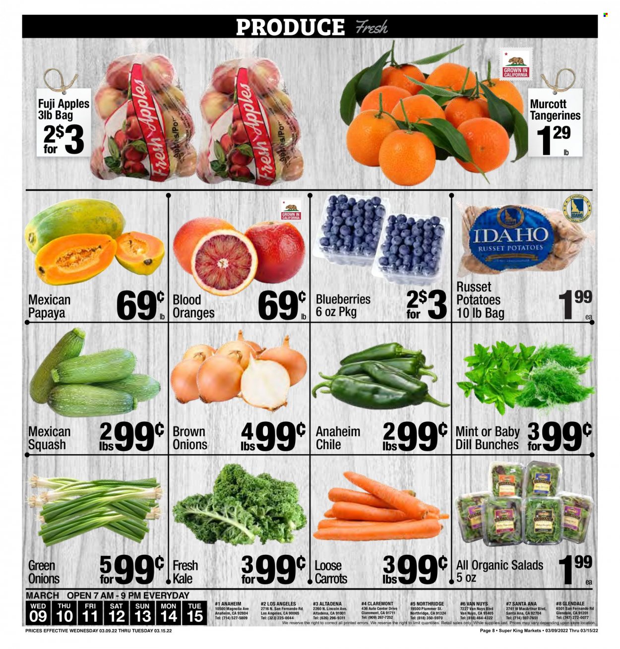 Super King Markets ad - 03/09/2022 - 03/15/2022. Page 8