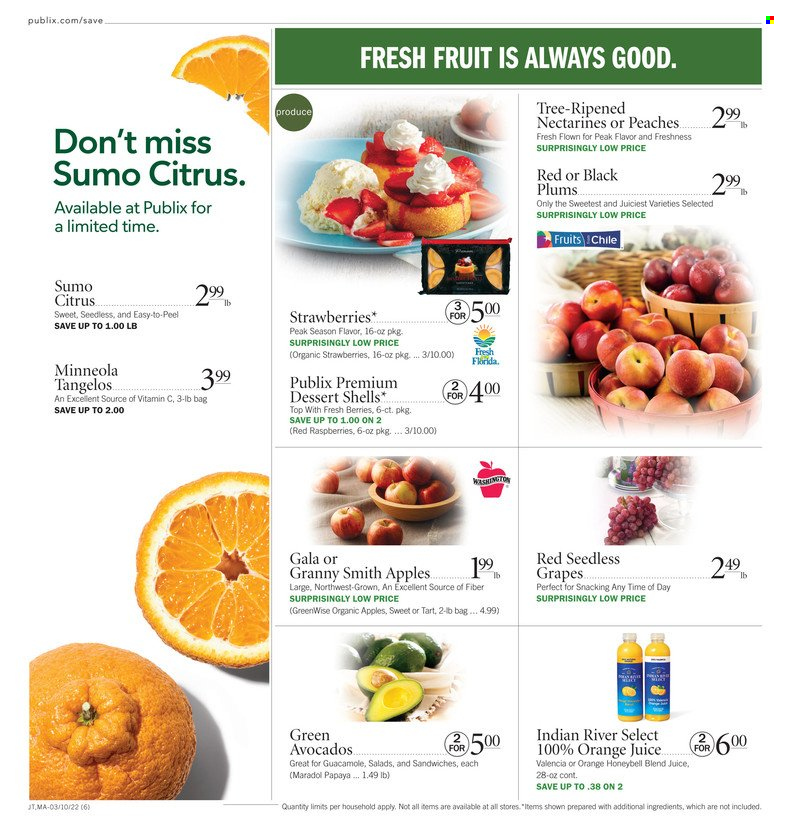Publix ad - 03/10/2022 - 03/16/2022. Page 6