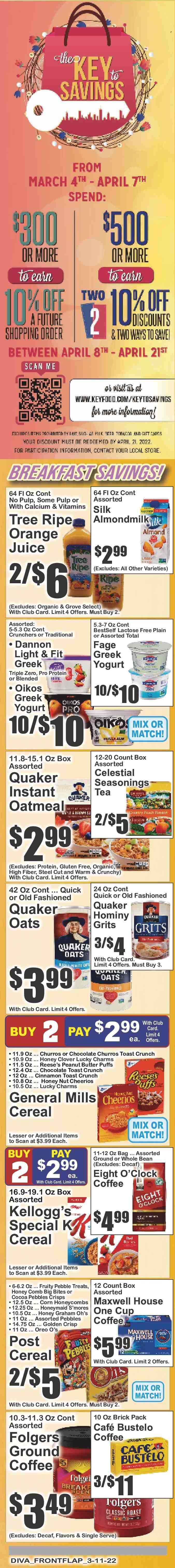 Key Food ad - 03/11/2022 - 03/17/2022. Page 2