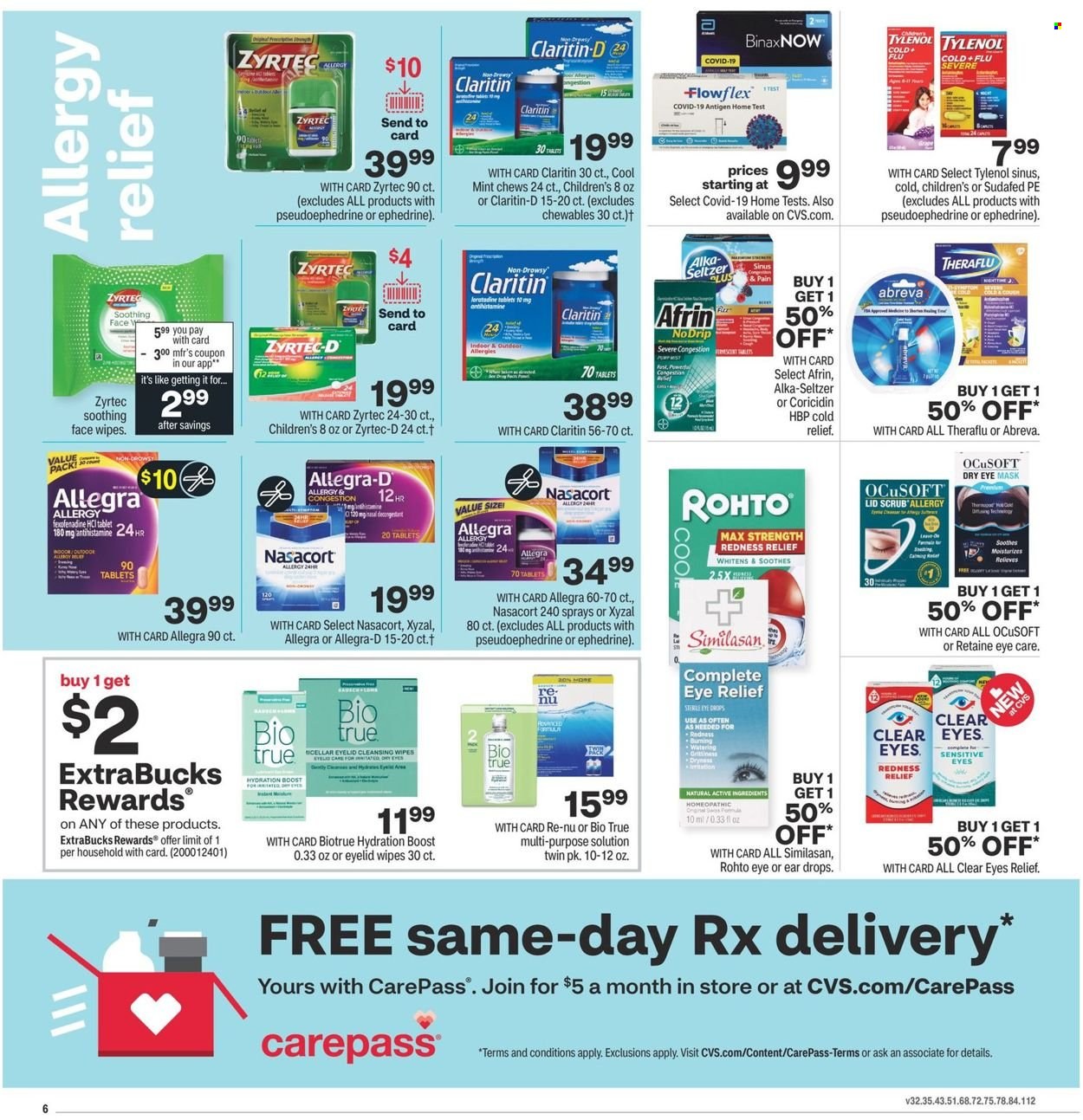 CVS Pharmacy ad - 03/13/2022 - 03/19/2022. Page 6