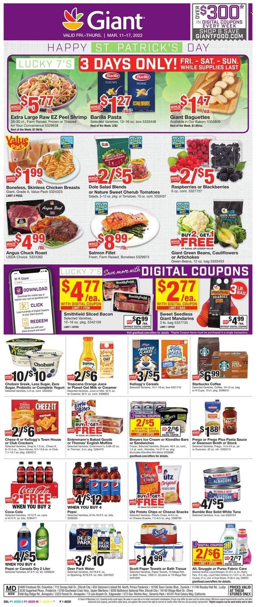 Giant Food ad - 03/11/2022 - 03/17/2022. Page 1