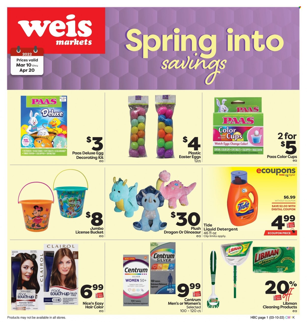 Weis ad - 03/10/2022 - 04/20/2022. Page 1