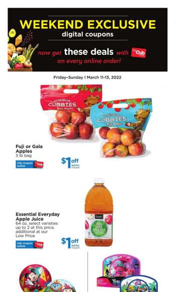 Cub Foods Flyer - 03/11/2022 - 03/13/2022.