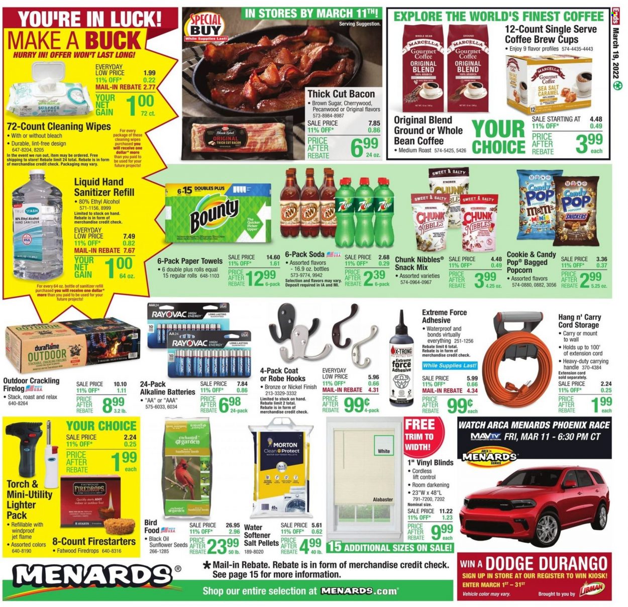 Menards ad - 03/10/2022 - 03/19/2022. Page 25