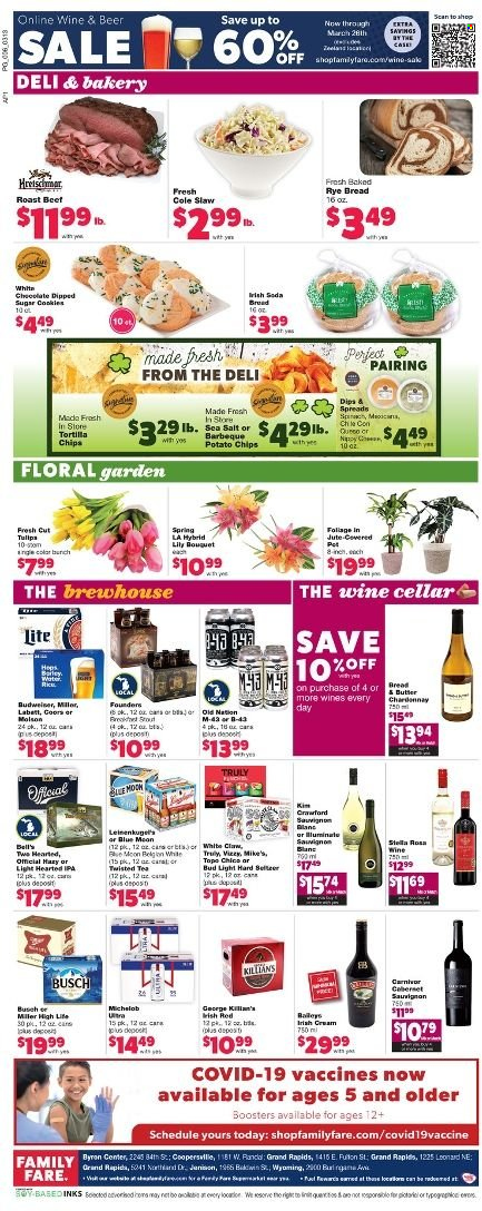 Family Fare ad - 03/13/2022 - 03/19/2022. Page 6