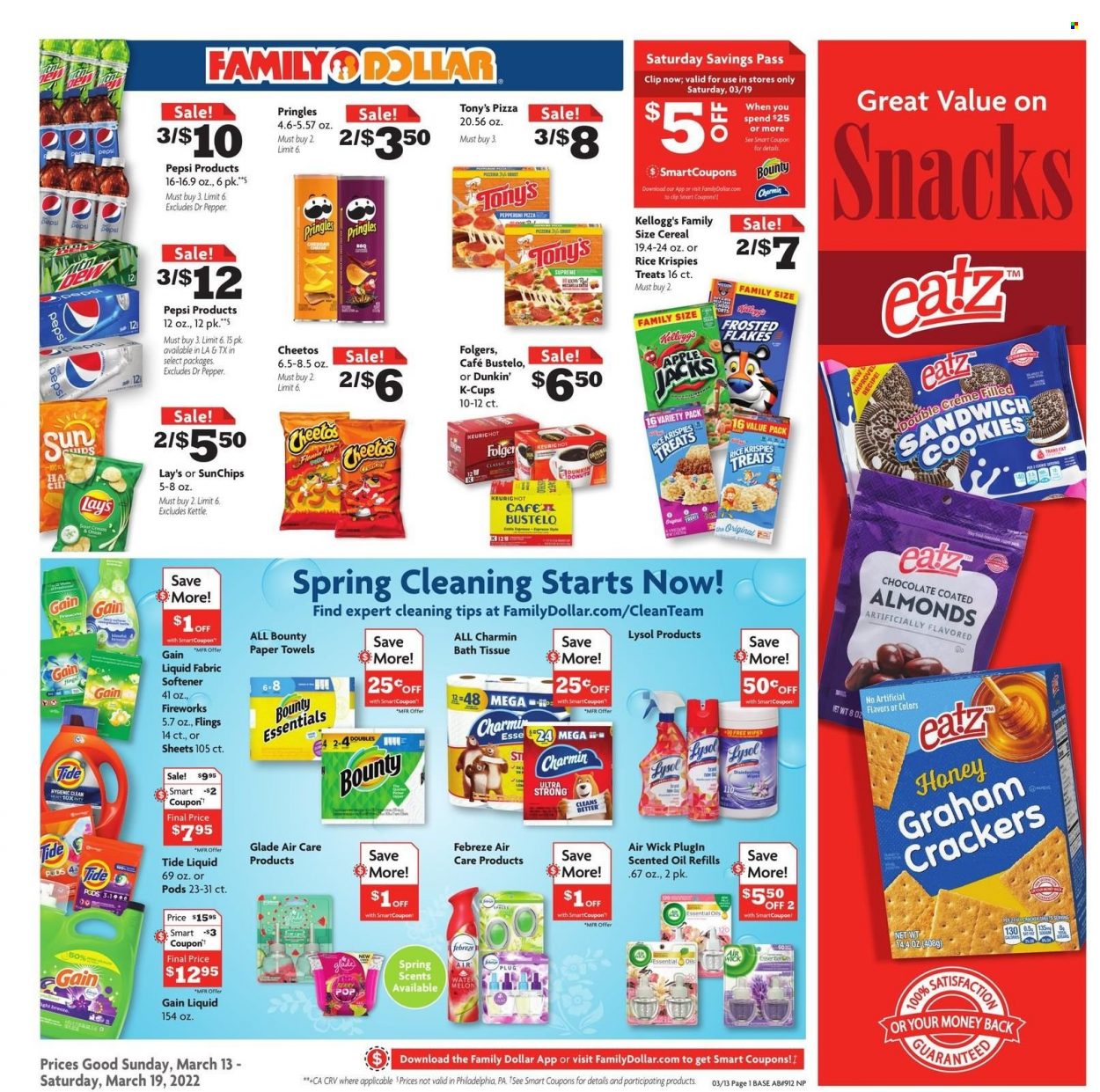 Family Dollar ad - 03/13/2022 - 03/19/2022. Page 1