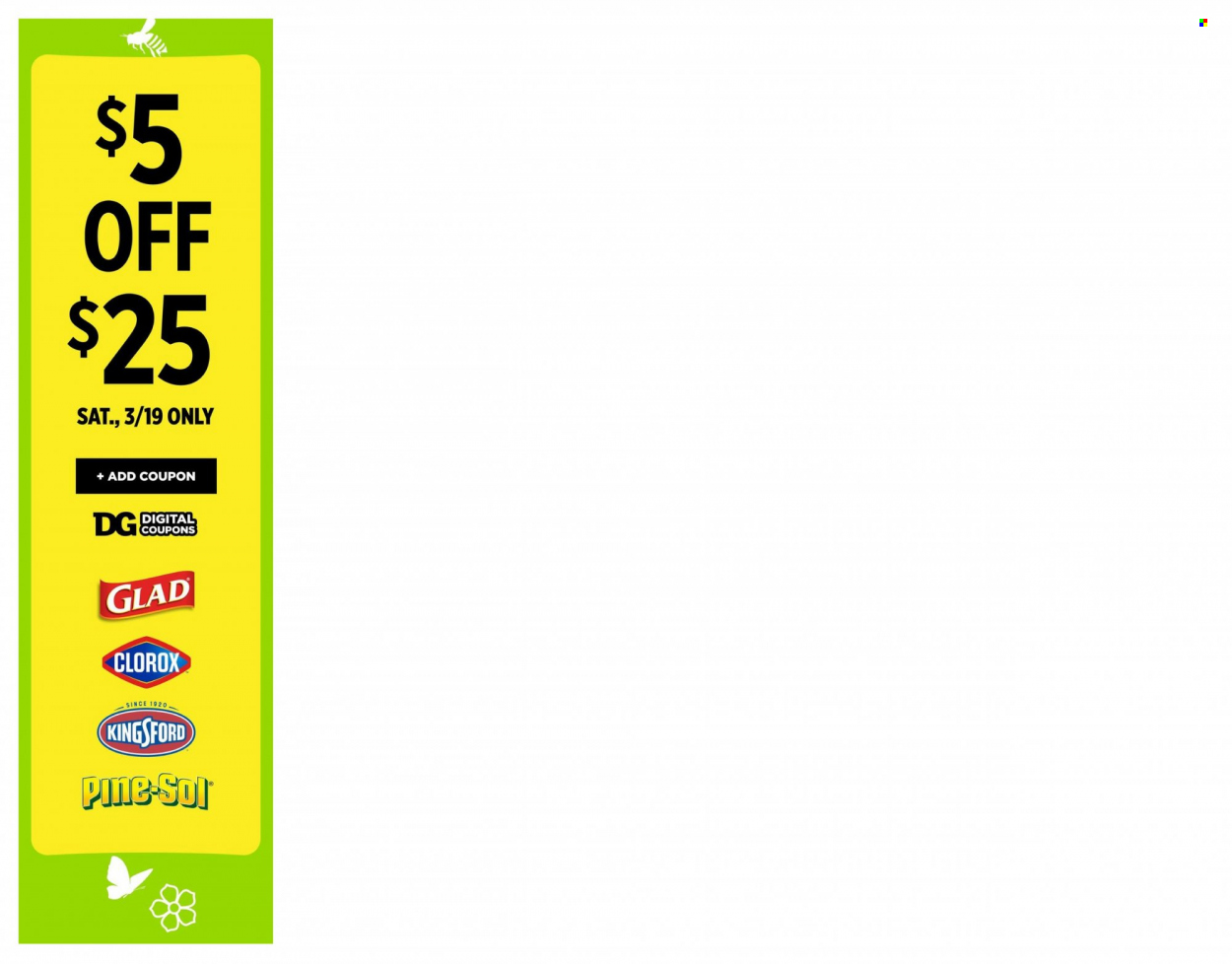 Dollar General ad - 03/13/2022 - 03/19/2022. Page 12