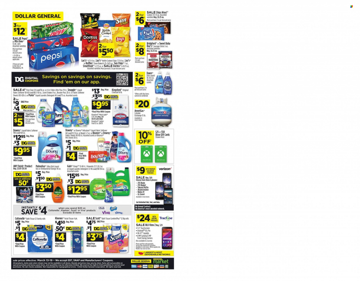 Dollar General ad - 03/13/2022 - 03/19/2022. Page 2