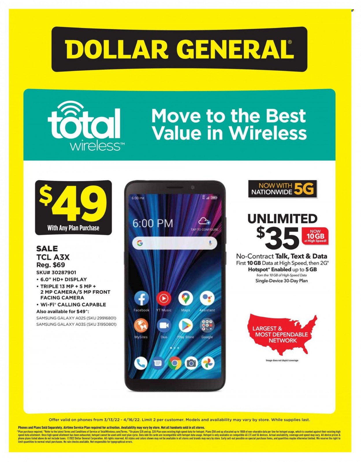 Dollar General ad - 03/13/2022 - 04/16/2022. Page 2