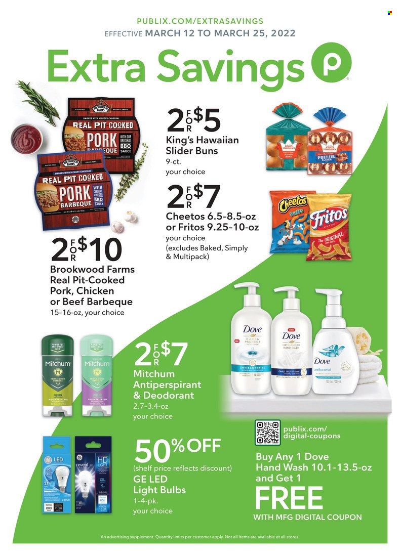 Publix ad - 03/12/2022 - 03/25/2022. Page 1