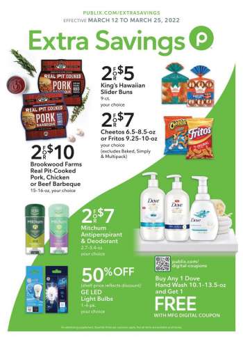 Publix Flyer - 03/12/2022 - 03/25/2022.