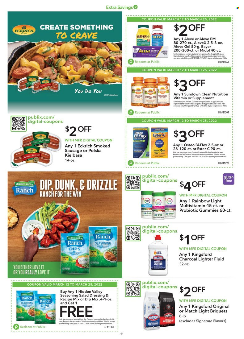 Publix ad - 03/12/2022 - 03/25/2022. Page 11
