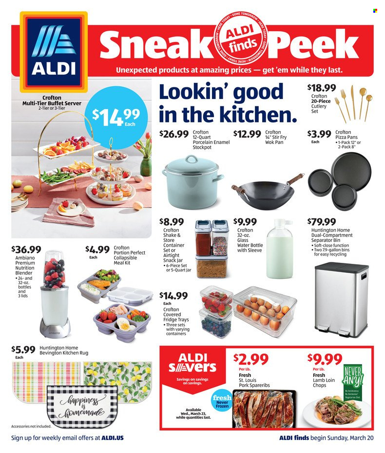 ALDI ad - 03/20/2022 - 03/26/2022. Page 1