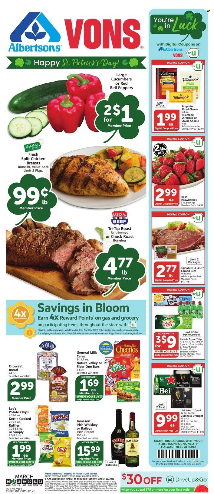 Albertsons ad - 03/16/2022 - 03/22/2022. Page 1