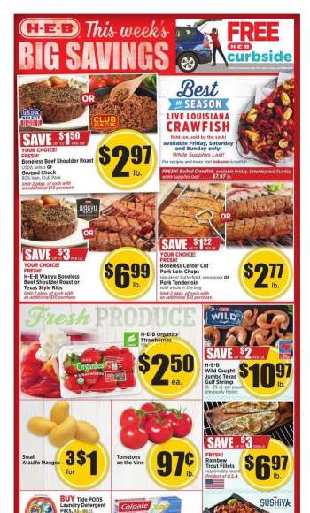 H-E-B Flyer - 03/16/2022 - 03/22/2022.