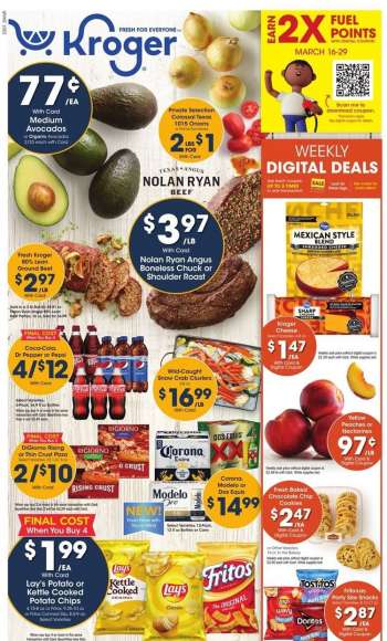 Kroger Flyer - 03/16/2022 - 03/22/2022.
