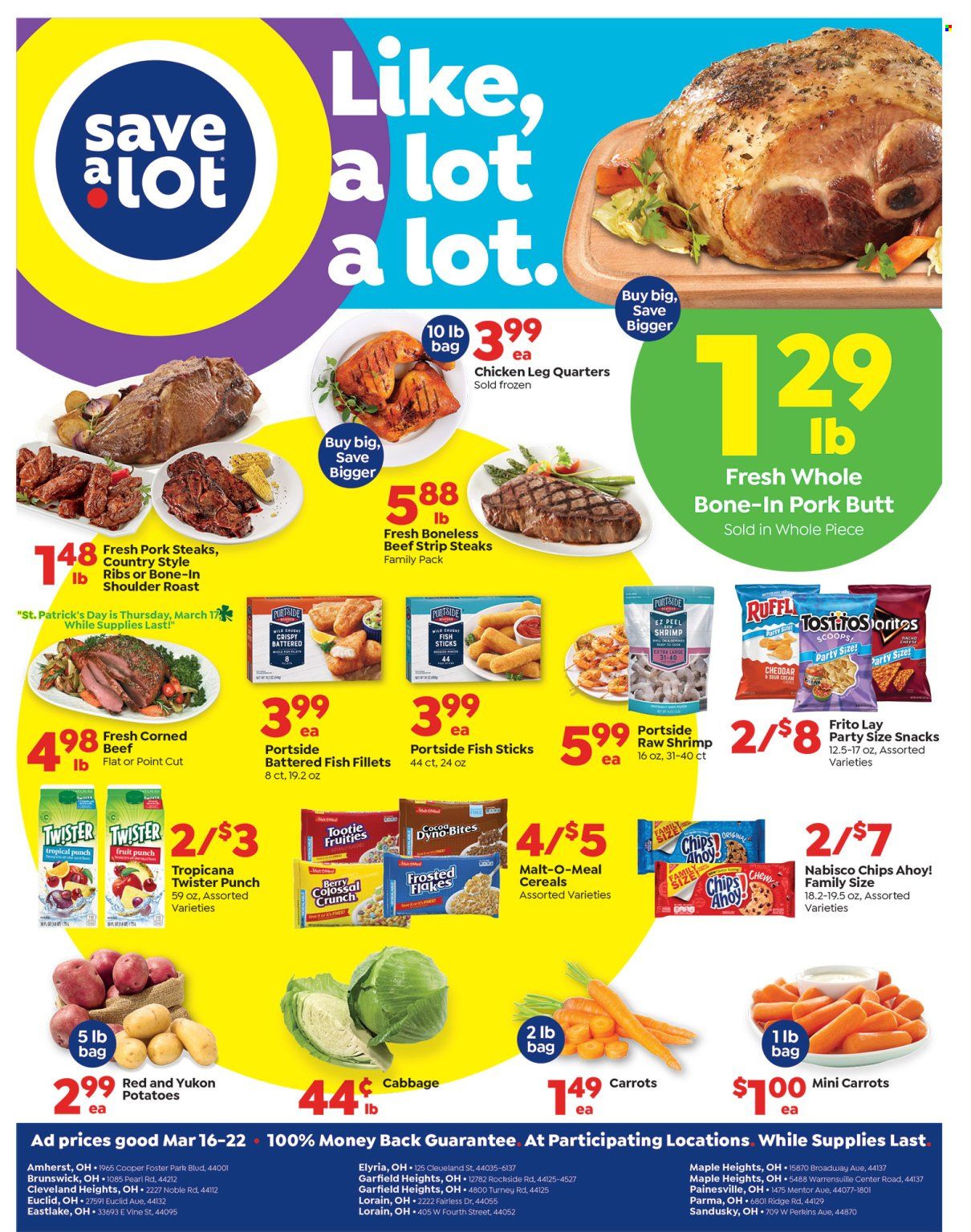 Save a Lot ad - 03/16/2022 - 03/22/2022. Page 1